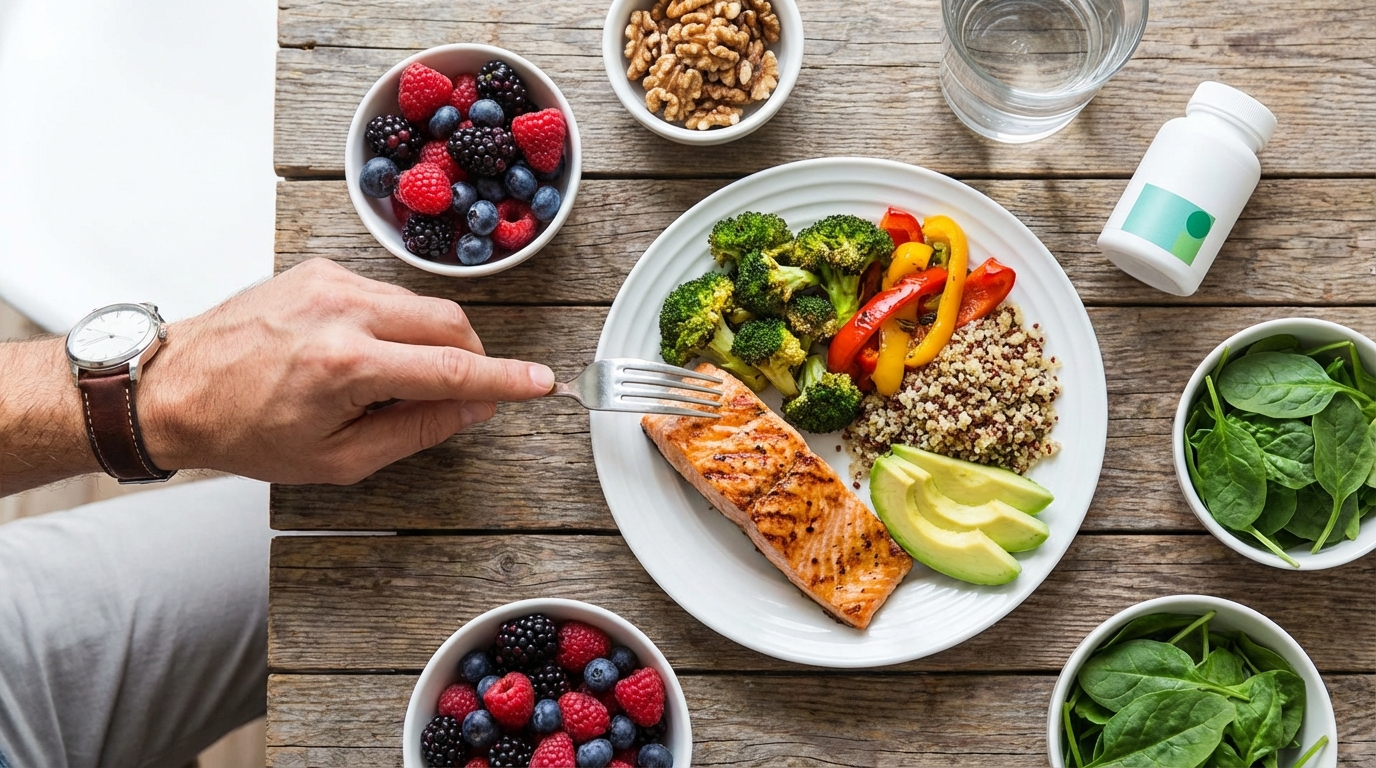 Diet changes for hair health