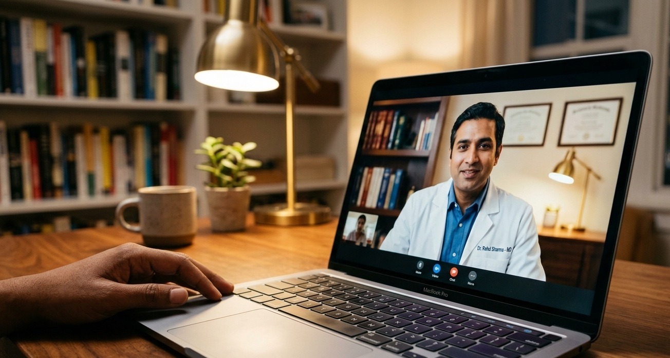 Doctor video consultation